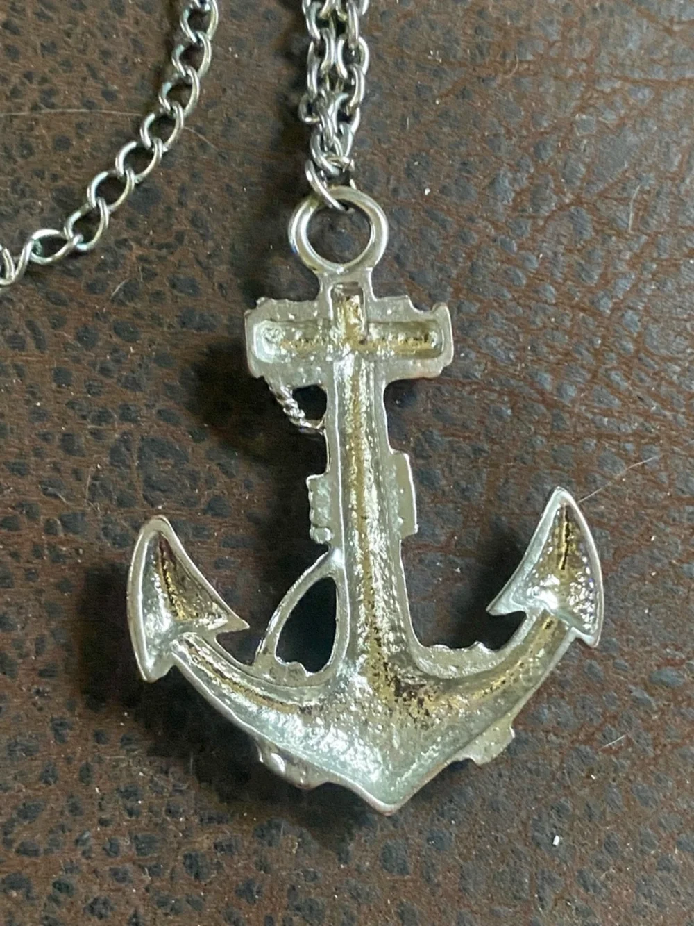 Stainless Steel Slim Clip Wallet, Anchor & Lion Pendant Necklace Set, Bracelet